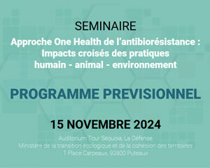 Séminaire PROMISE antibiorésistance One Health